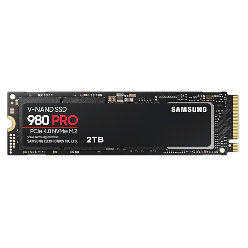 Samsung 980 PRO Interne NVMe SSD 2 TB M.2 2280 PCIe 4.0 3D-NAND TLC